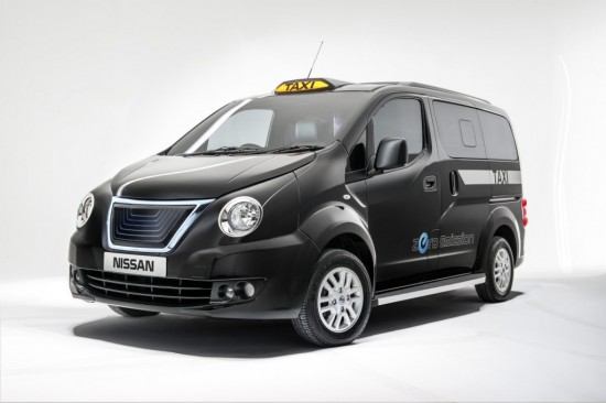 New electric taxi in London (UK)